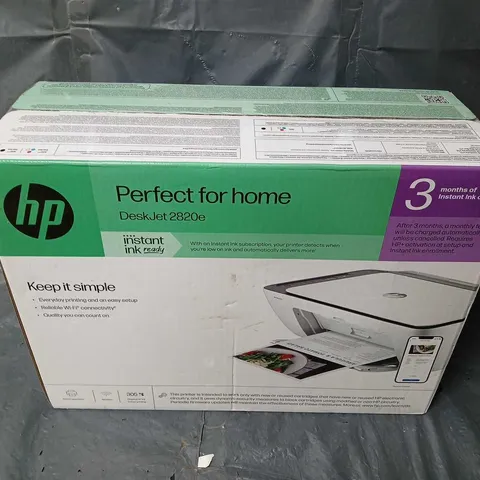 BOXED HP DESKJET 2820E 