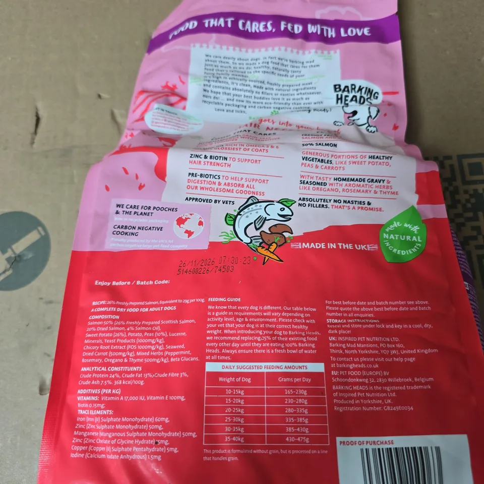 BARKING HEADS ALL HOUNDER MEDIUM SIZE KIBBLE FOR ADULT DOGS 2KG