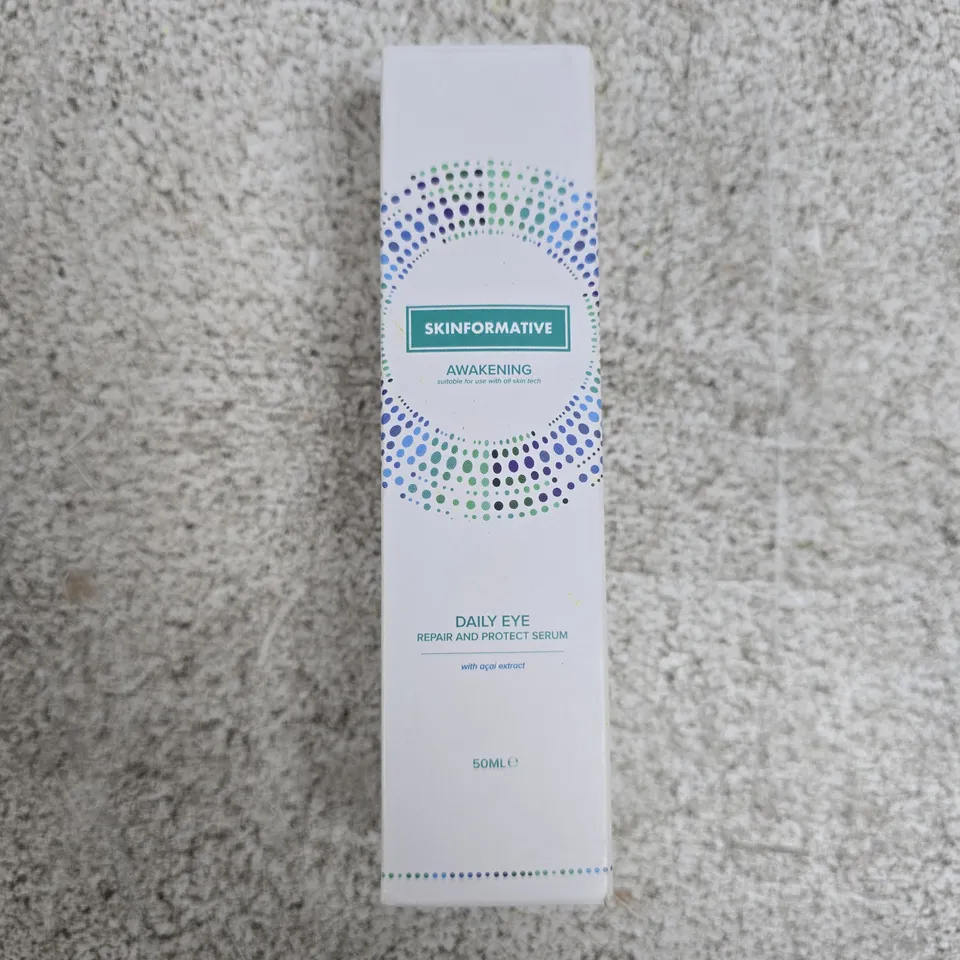 SKININFORMATIVE AWAKENING DAILY EYE REPAIR & PROTECT SERUM – 50ML