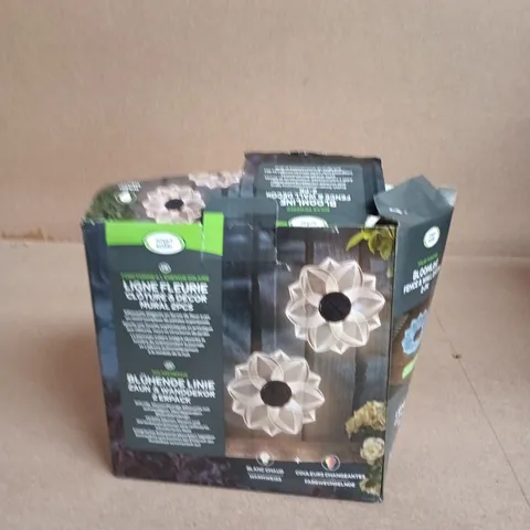 GARDEN SOLAR FLOWER LANTERN LIGHTS – BOXED SET OF 2