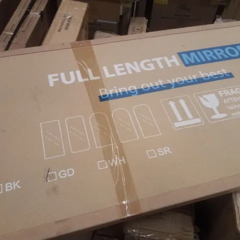 BOXED FULL LENGTH MIRROR 
