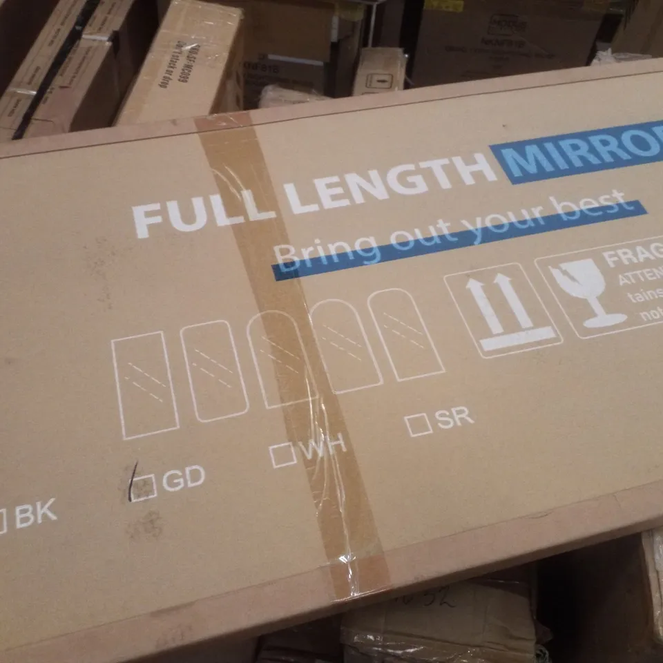 BOXED FULL LENGTH MIRROR