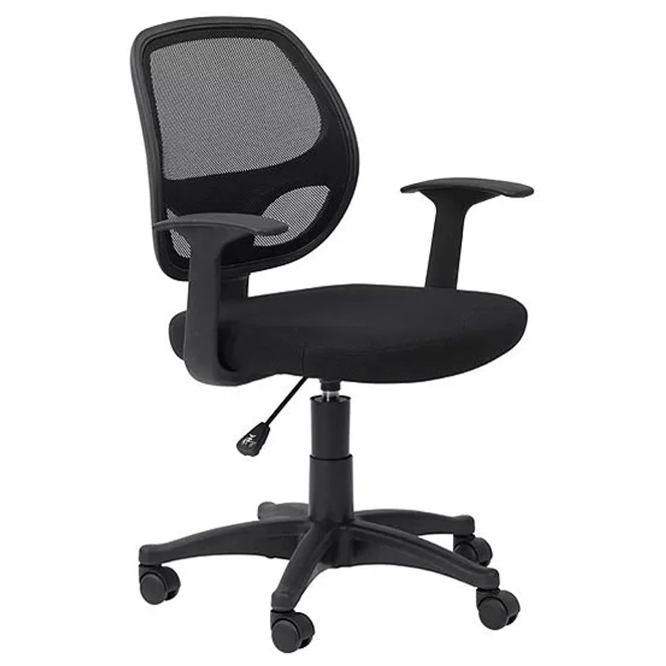 BOXED ALPHASON DAVIS MESH BACK OPERATOR OFFICE CHAIR - BLACK