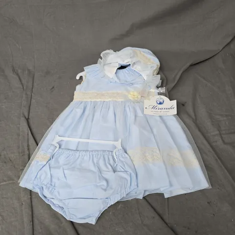 MIRANDA INFANT DRESS IN BLUE SIZE 24M