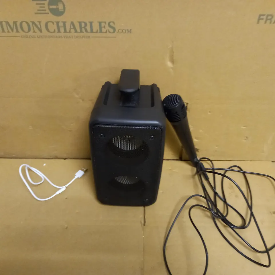 JUICE DISCO XL KARAOKE SET WITH MICROPHONE