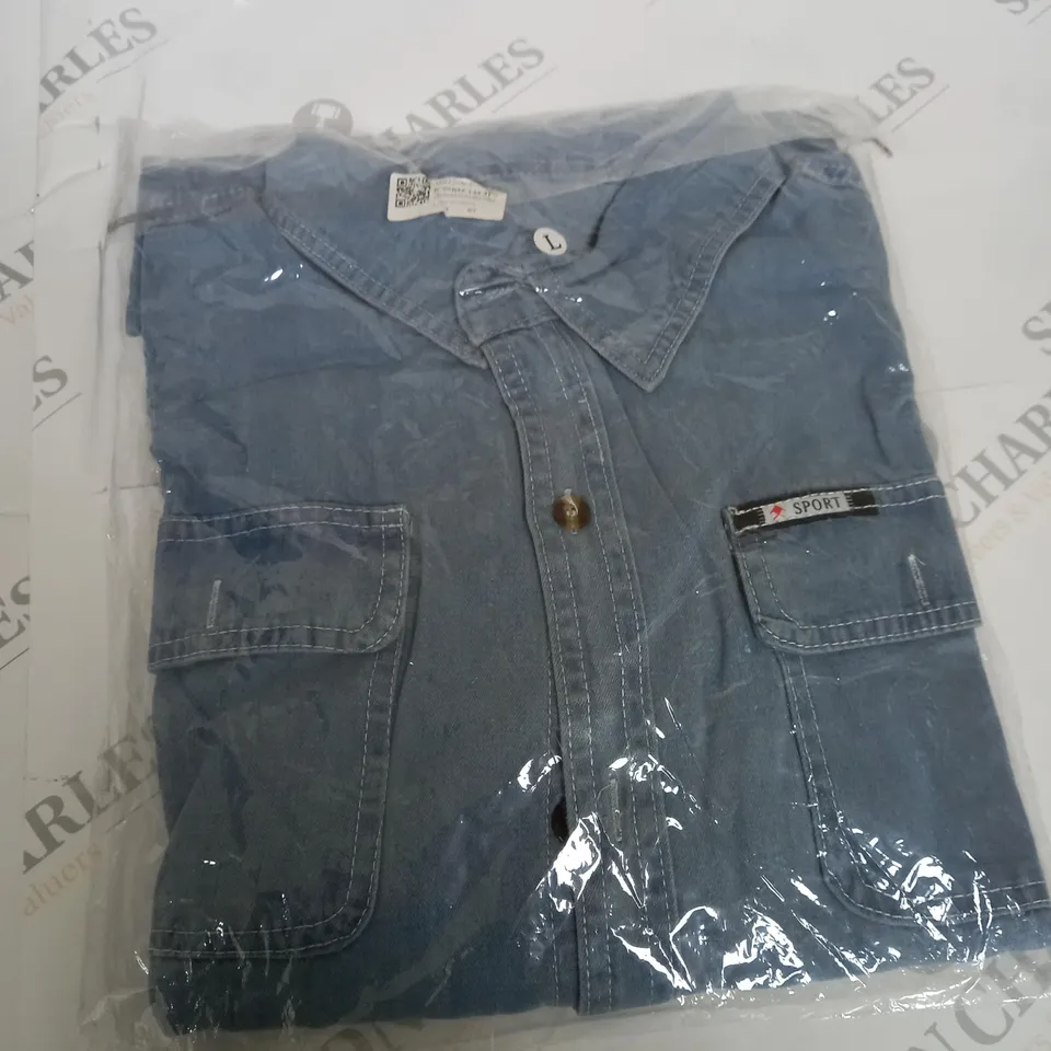 SPORT LIGHT BLUE DENIM JACKET SIZE L