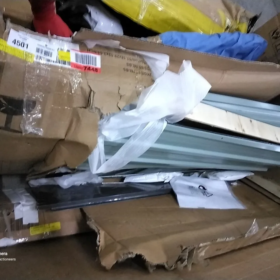 BOXED STORAGE 3X5FT METAL GARDEN SHED (2 OF 2 BOXES)