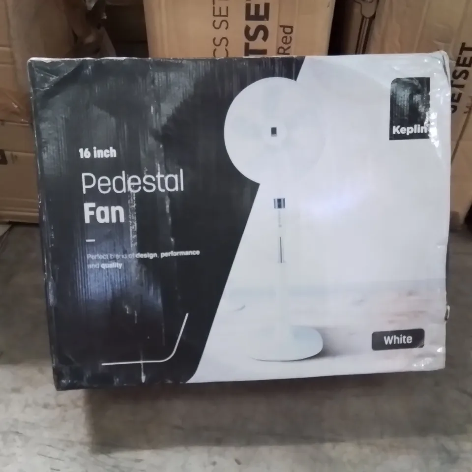 BOXED KEPLIN 16" PEDESTAL FAN