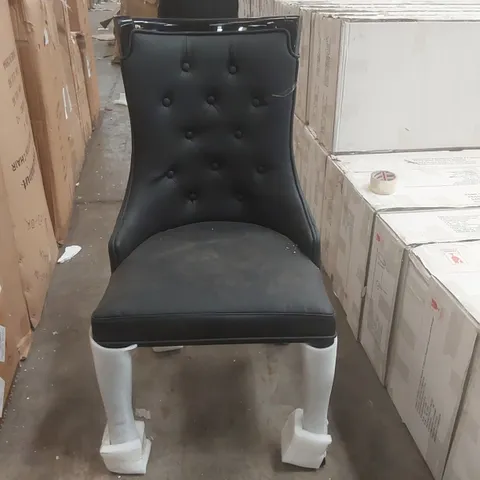BOXED CARMELA DINING CHAIR IN BLACK