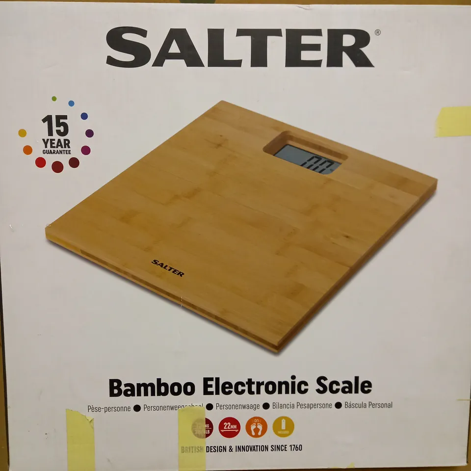 BOXED SALTER BAMBOO PERSONAL SCALE 