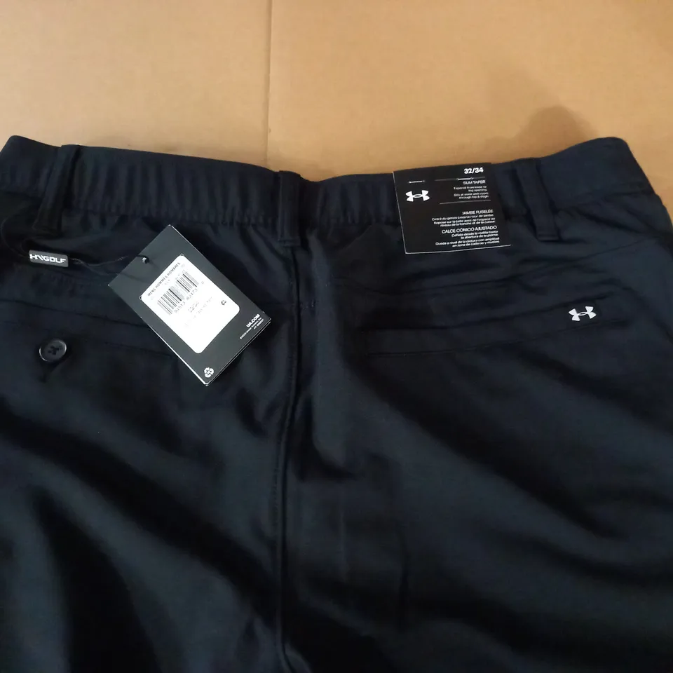 UNDER ARMOUR GOLF SLIM TAPER TROUSERS - 32 / 30