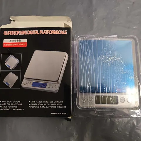 SUPERIOR MINI DISPLAY PLATFORM SCALE