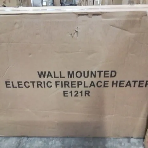 BOXED WALL MOUNTED ELECTRIC FIREPLACE 