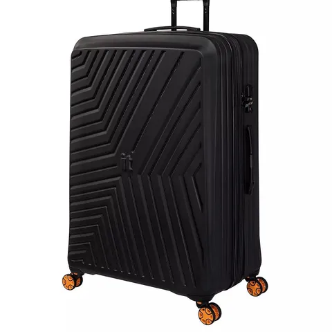 IT LUGGAGE CONVERTIBLE BLACK XXL SUITCASE