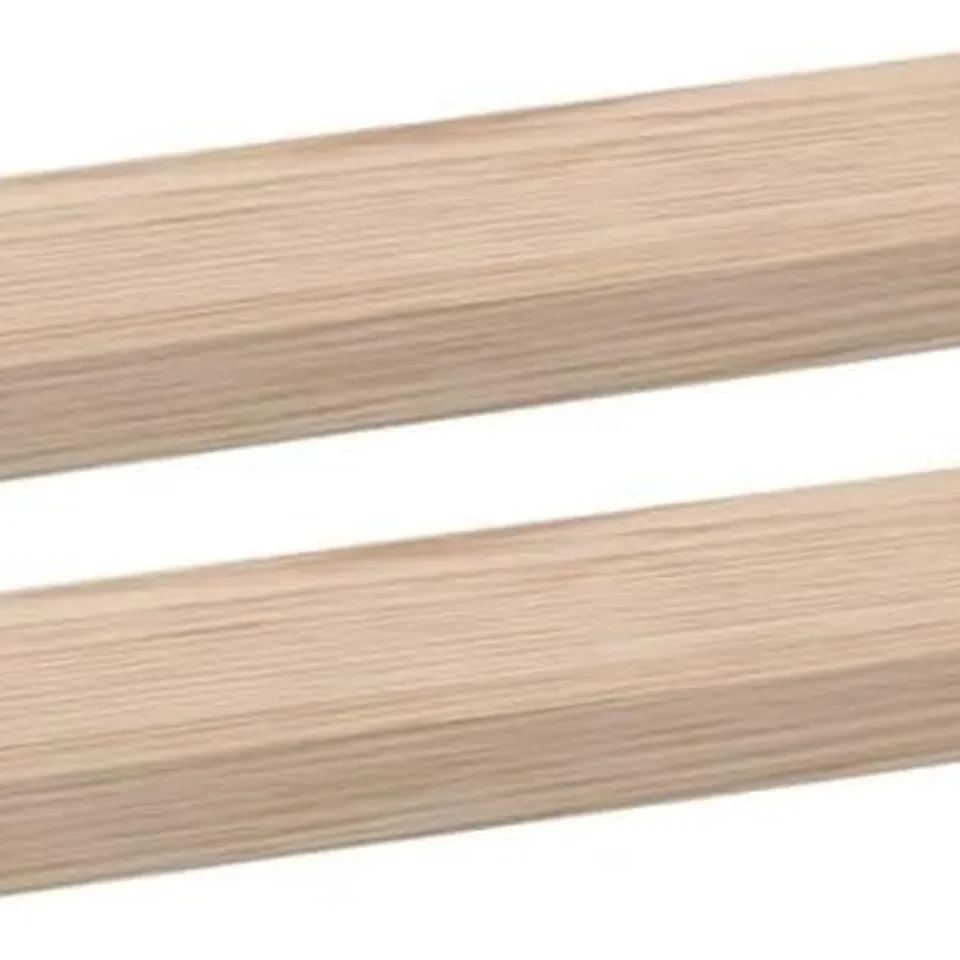 BOXED VIDAXL FLOATING SHELVES WALL SHELF DISPLAY STORAGE 2PCS 80×23.5×4CM - BROWN