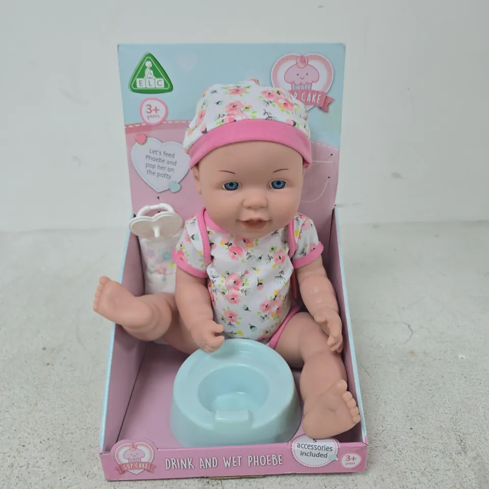 ELC CUP CAKE DRINK AND WET PHOEBE DOLL