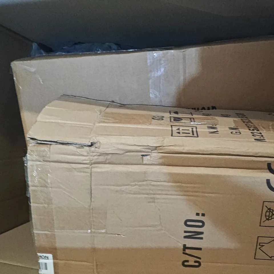 BOX OF APPROXIMATELY 7 ASSORTED ITEMS INCLUDING MICROWAVE COOKING POT AND OZONE FACIAL STEAMER