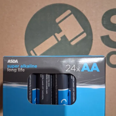 APPROXIMATELY 45 PACKS OF 24 X AA SUPER ALKALINE LONG LIFE BATTERIES