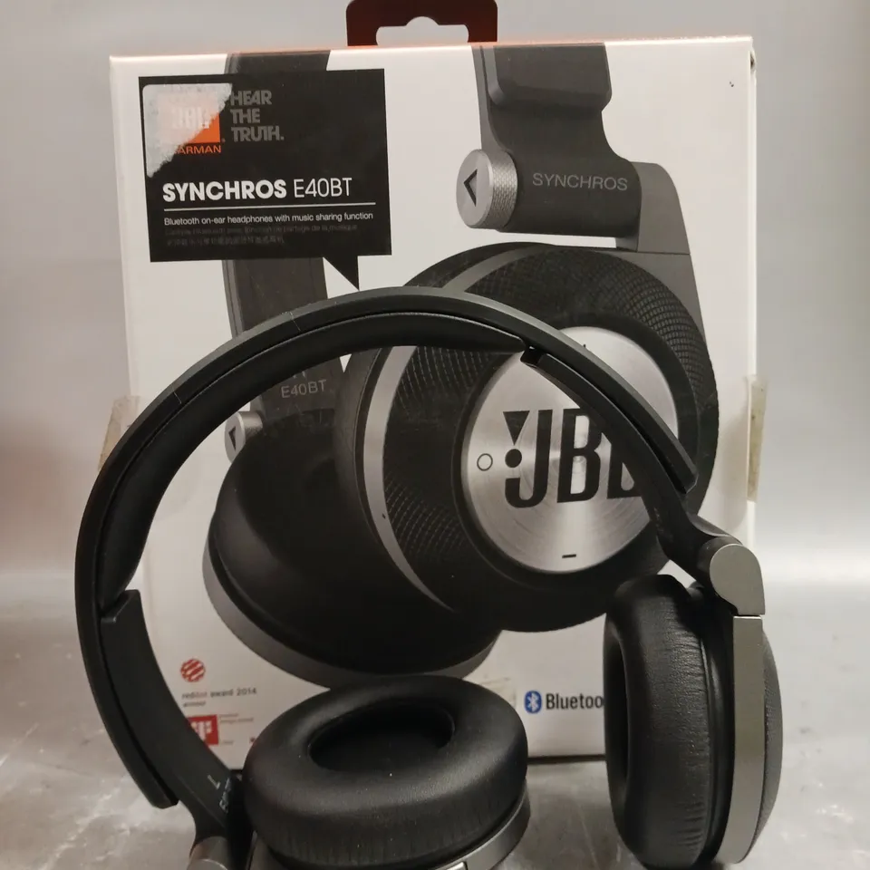 BOXED JBL SYNCHROS E40BT WIRELESS HEADPHONES 