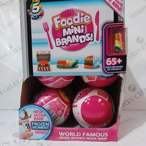 BOXED ZURU 5 SURPRISE FOODIE MINI BRANDS