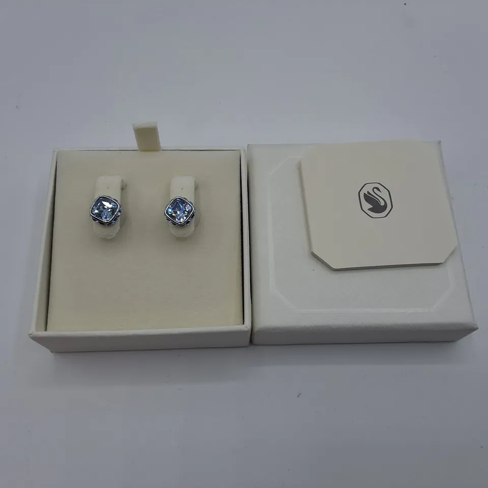 BOXED SWAROVZKI STUD EARRINGS