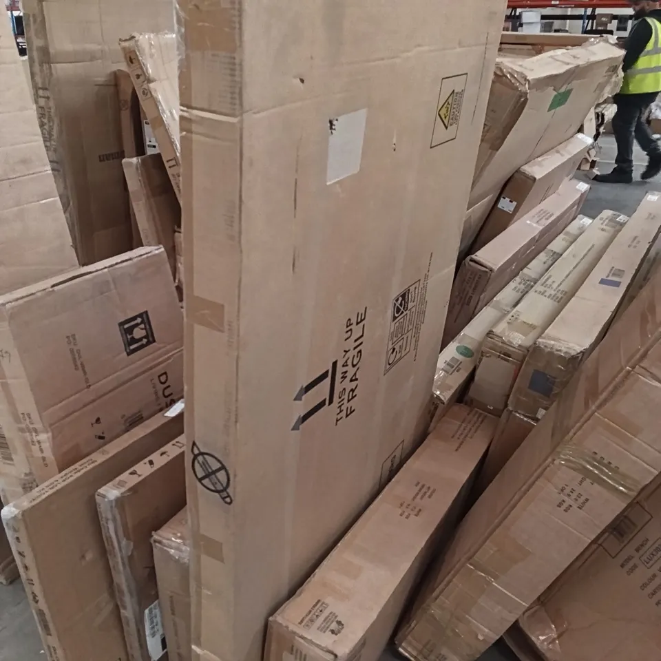 BOXED MARGO STRUTS HEADBOARD - SANDSTONE (1 BOX)
