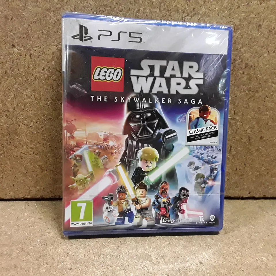 PLAYSTATION 5 LEGO STAR WARS THE SKYWALKER SAGA GAME 