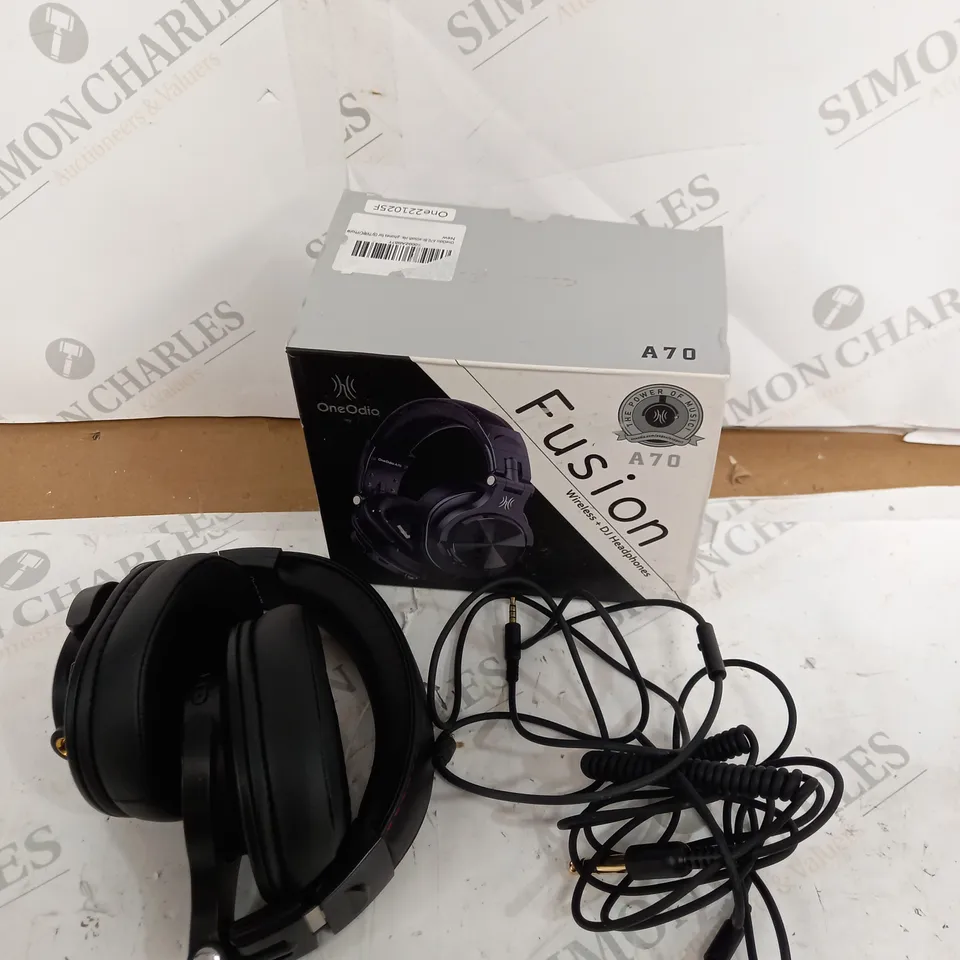 BOXED ONE ODIO FUSION A70 WIRELESS HEADPHONES 