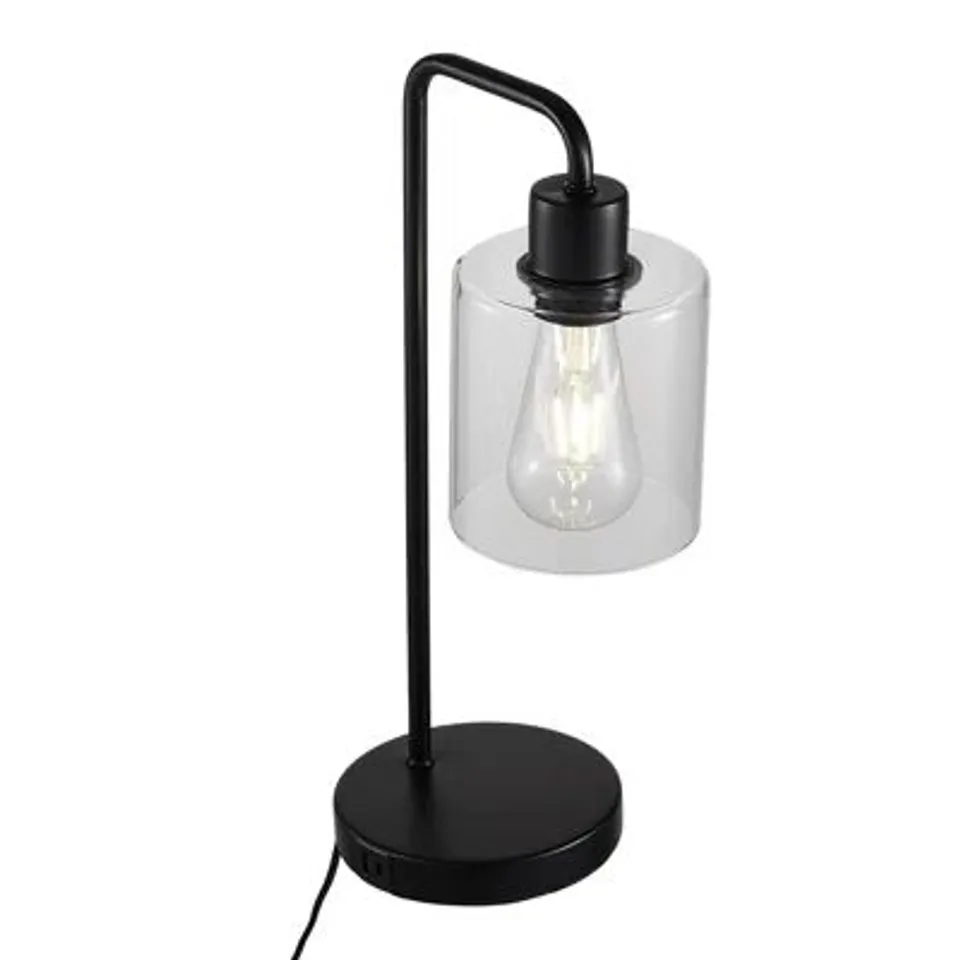 BOXED IRON USB DESK LAMP (1 BOX)