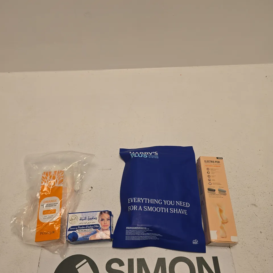 TOTE OF APPROXIMATELY 10 ASSORTED BEAUTY PRODUCTS INCLUDING HARRY'S PLUS ADVANCED PIVOTING SYSTEM, SUPER VIGA SPRAY AND DR.ALTHEA VITAMIN C BOOSTING SERUM