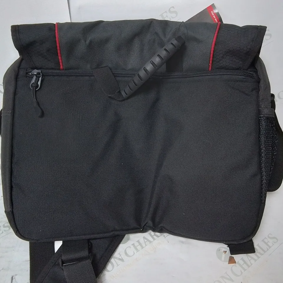 HI-TEC MESSENGER BAG - BLACK