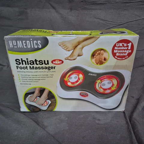 HOMEDICS SHIATSU FOOT MASSAGER WITH HEAT