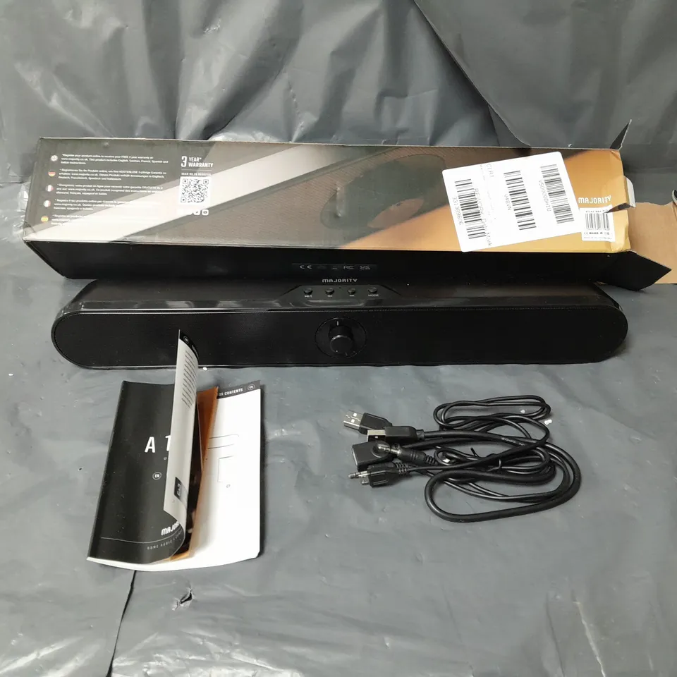 MAJORITY ATLAS PC BLUETOOTH SOUNDBAR/SPEAKER 20W