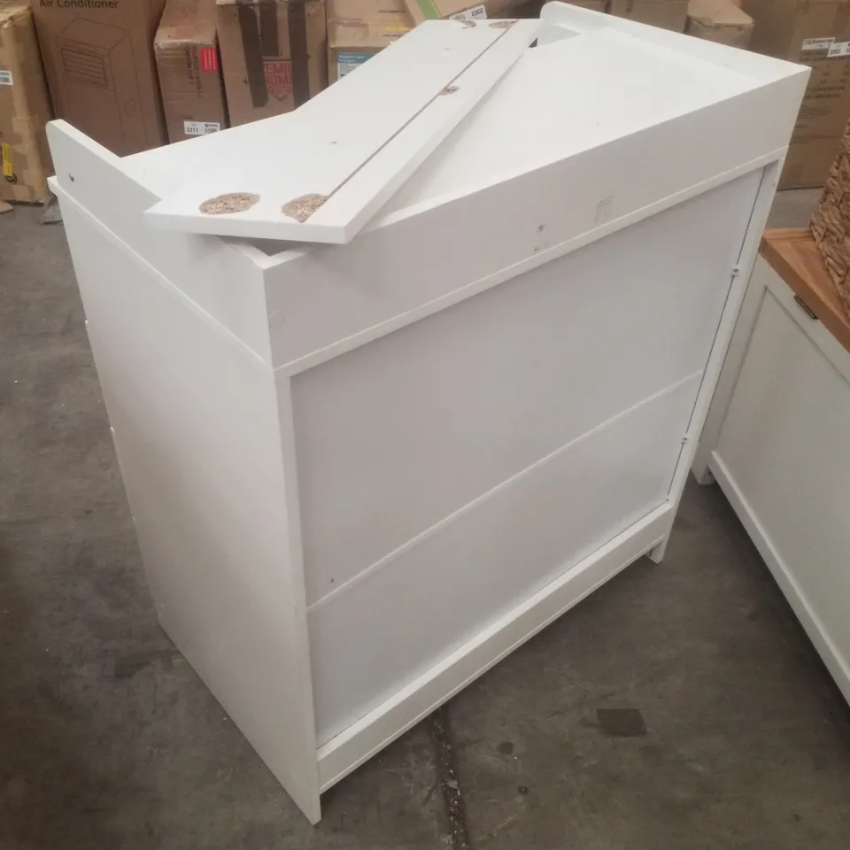 AARAV 4 DRAWER CHANGING UNIT - WHITE