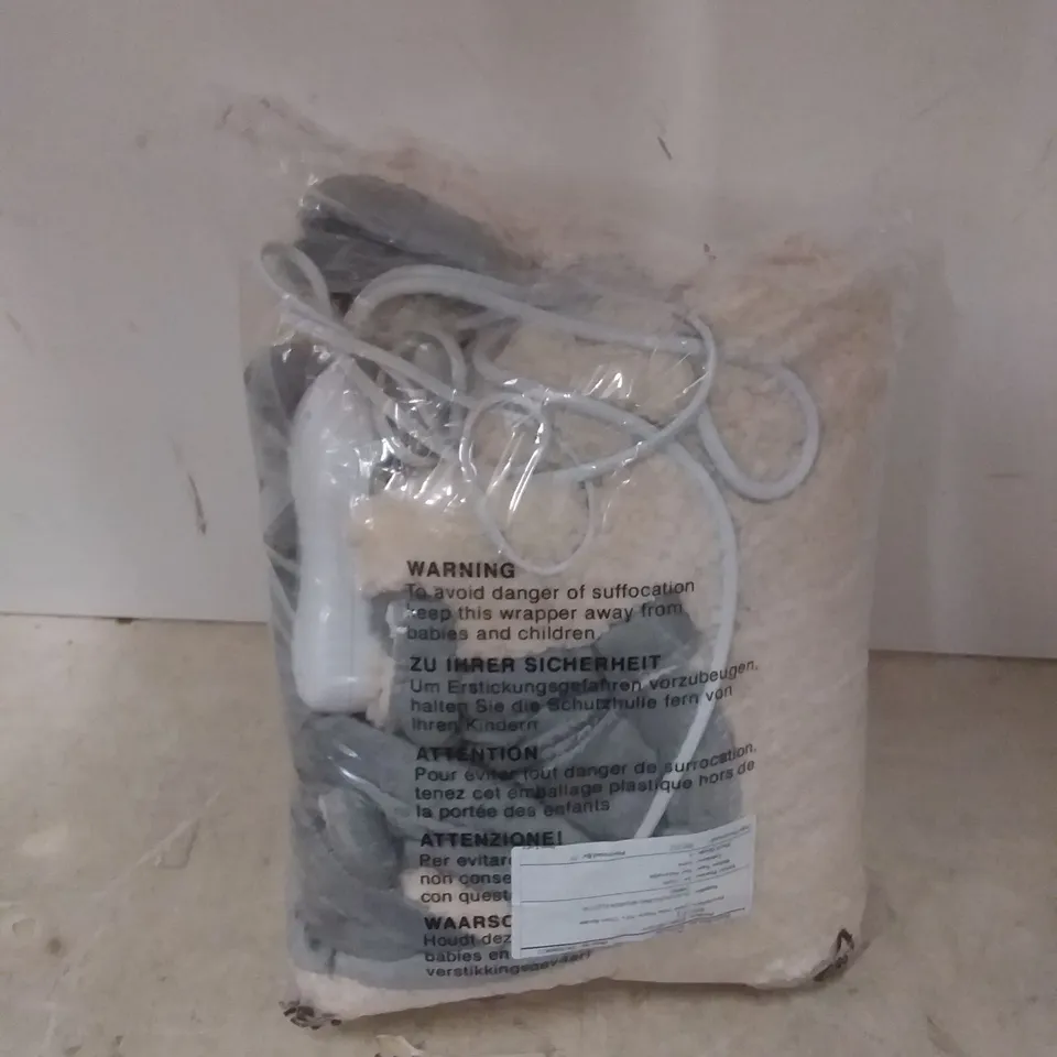 SUPER POLAR FLEECE 160 X 120 CM BLANKET ( GREY )