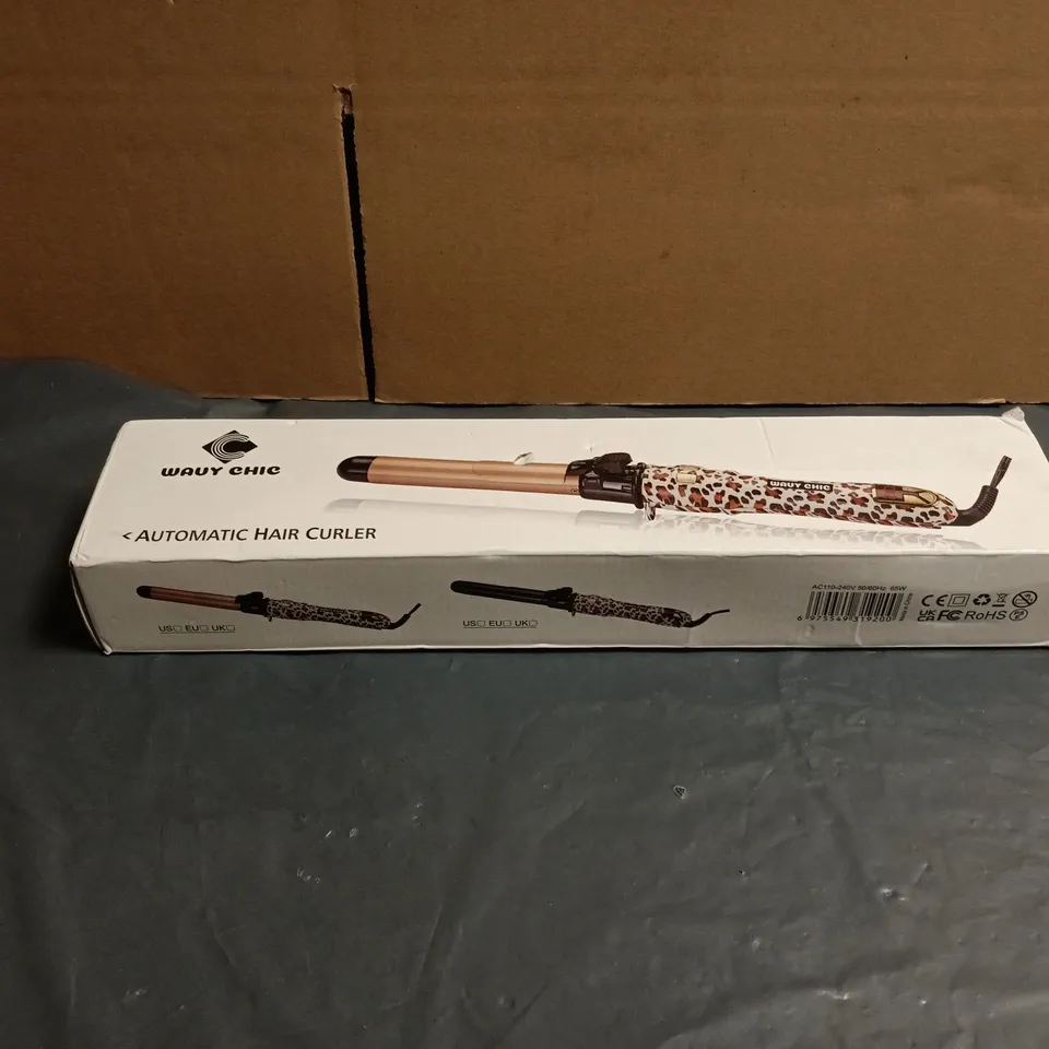 WAVY CHIC AUTOMATIC HAIR CURLER BOXED