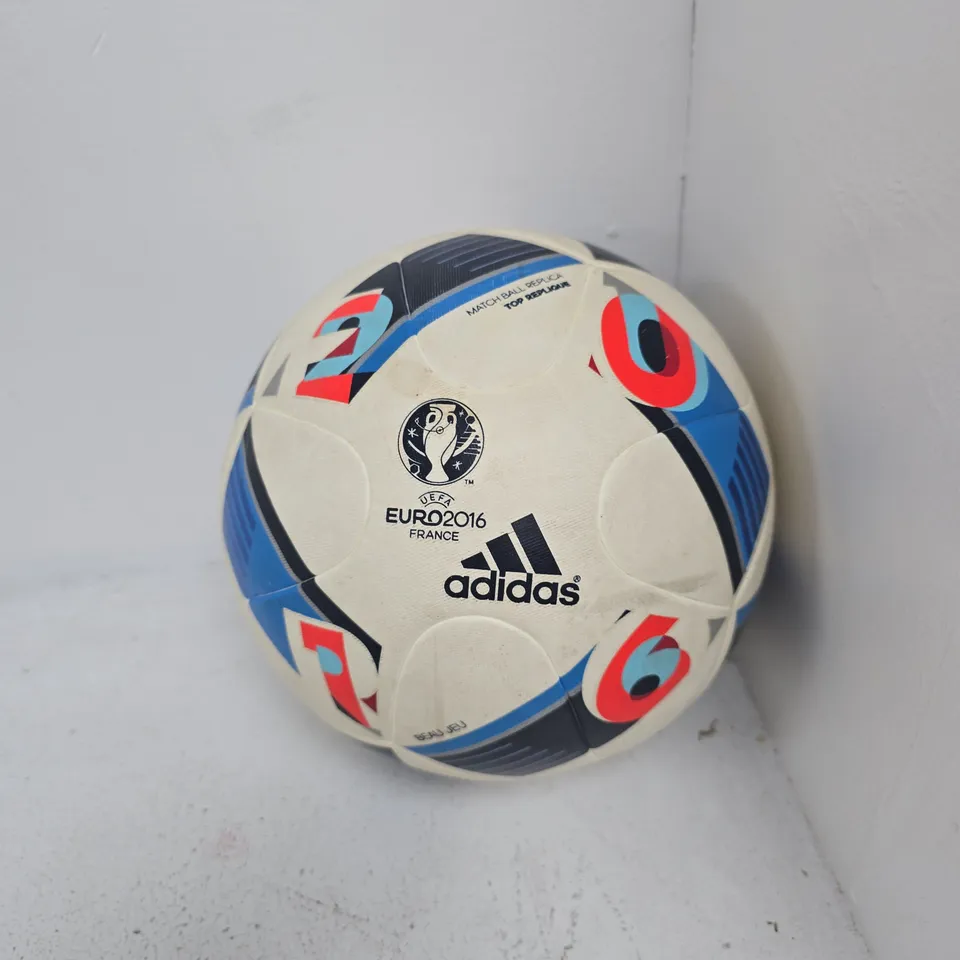 ADIDAS EURO 2016 MATCH BALL REPLICA (WITH SIGNATURE) - SIZE 5