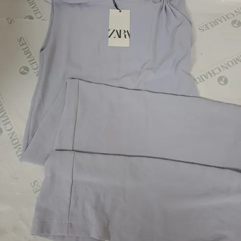 ZARA LIGHT PURPLE SLEEVELESS DRESS - S