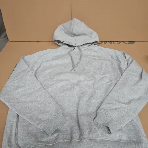 GYMSHARK TRAINING OVERSIZED FLEECE HOODIE β GREY SIZE M