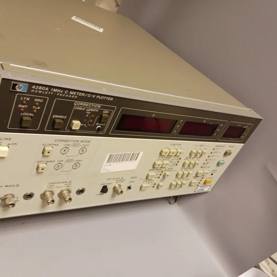 HP C METER/C-V PLOTTER 1MHZ 4280A