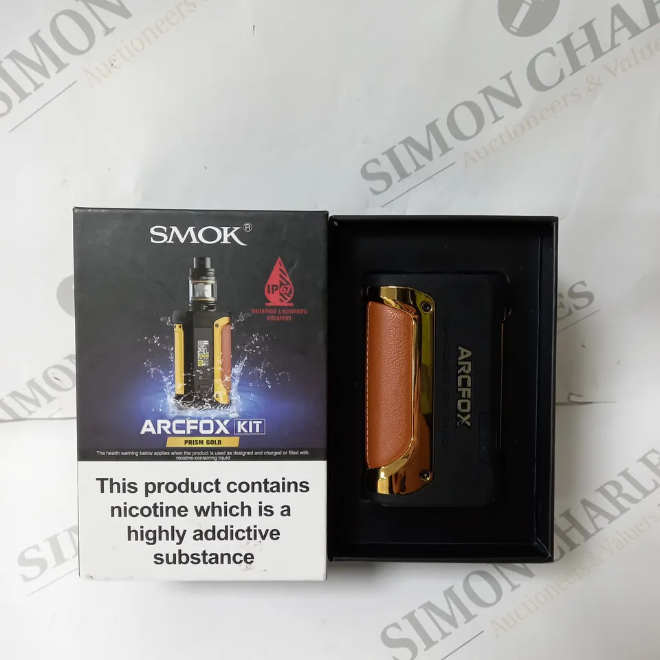 BOXED SMOK ARC FOX KIT IN PRISM GOLD