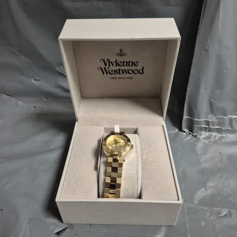 BOXED VIVIENNE WESTWOOD WESTBOURNE ORB LADIES QUARTZ WATCH