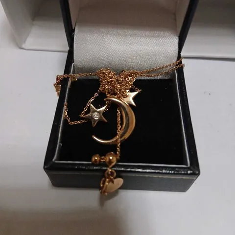 DIAMONIQUE X CHARLIE BROOK 30TH ANNIVERSARY NIGHT SKY NECKLACE STERLING SILVER 