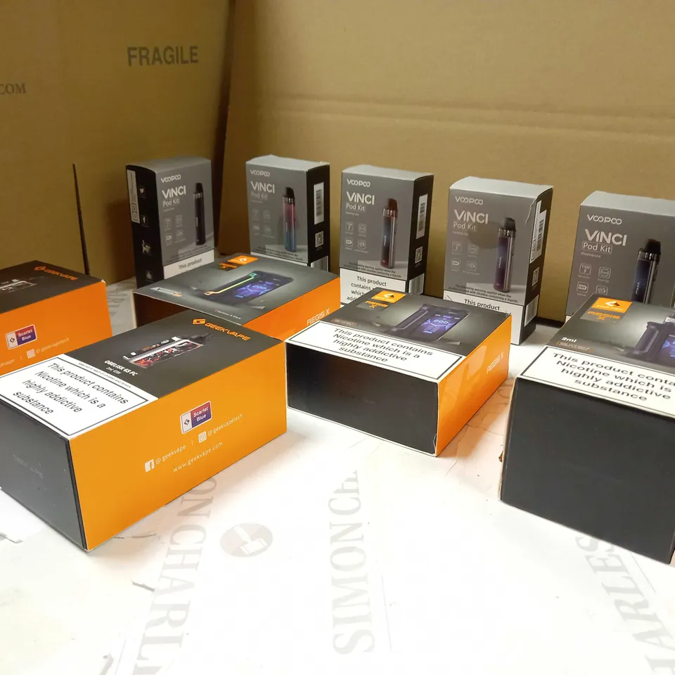 BOX OF APPROX 20 ASSORTED VAPE ACCESSORIES 