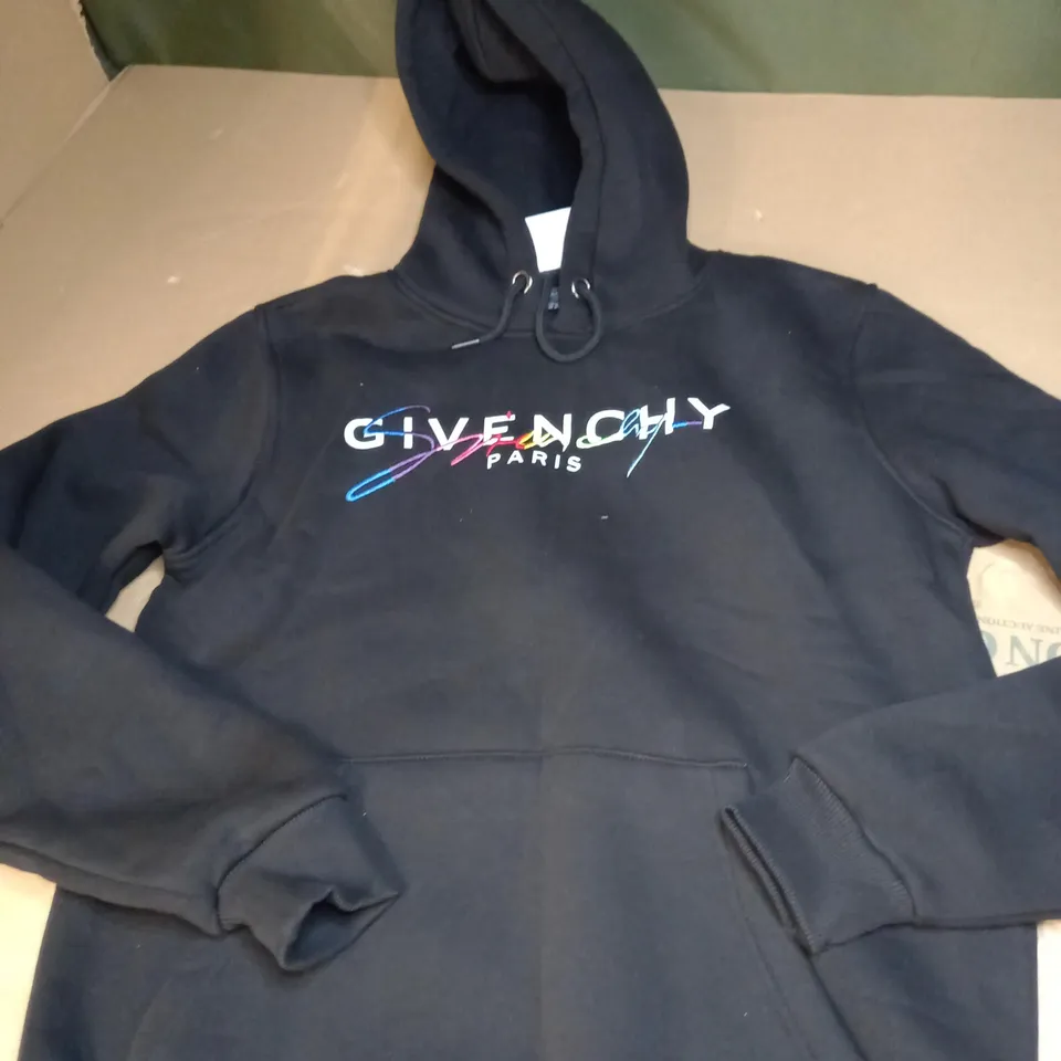 MENS GIVENCHY PARIS JUMPER IN BLACK SIZE M