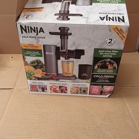 NINJA JC151UK COLD PRESS JUICER - BLACK
