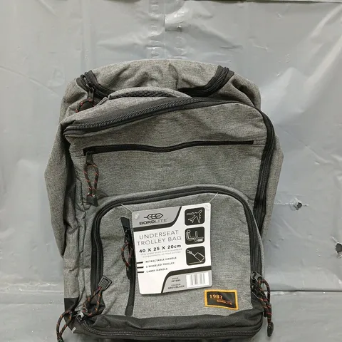 BORDLITE UNDERSEAT TROLLEY BAG 40X 25 X 20CM - GREY