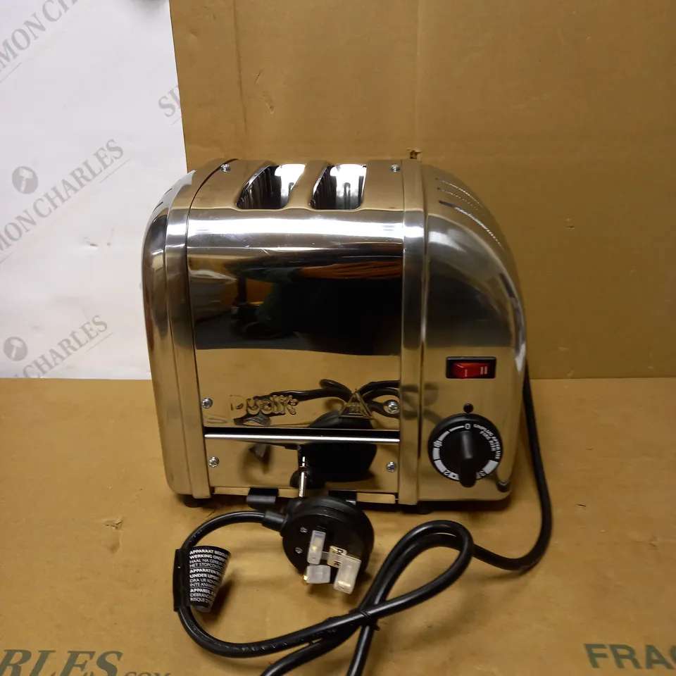 DUALIT CLASSIC 2-SLOT TOASTER