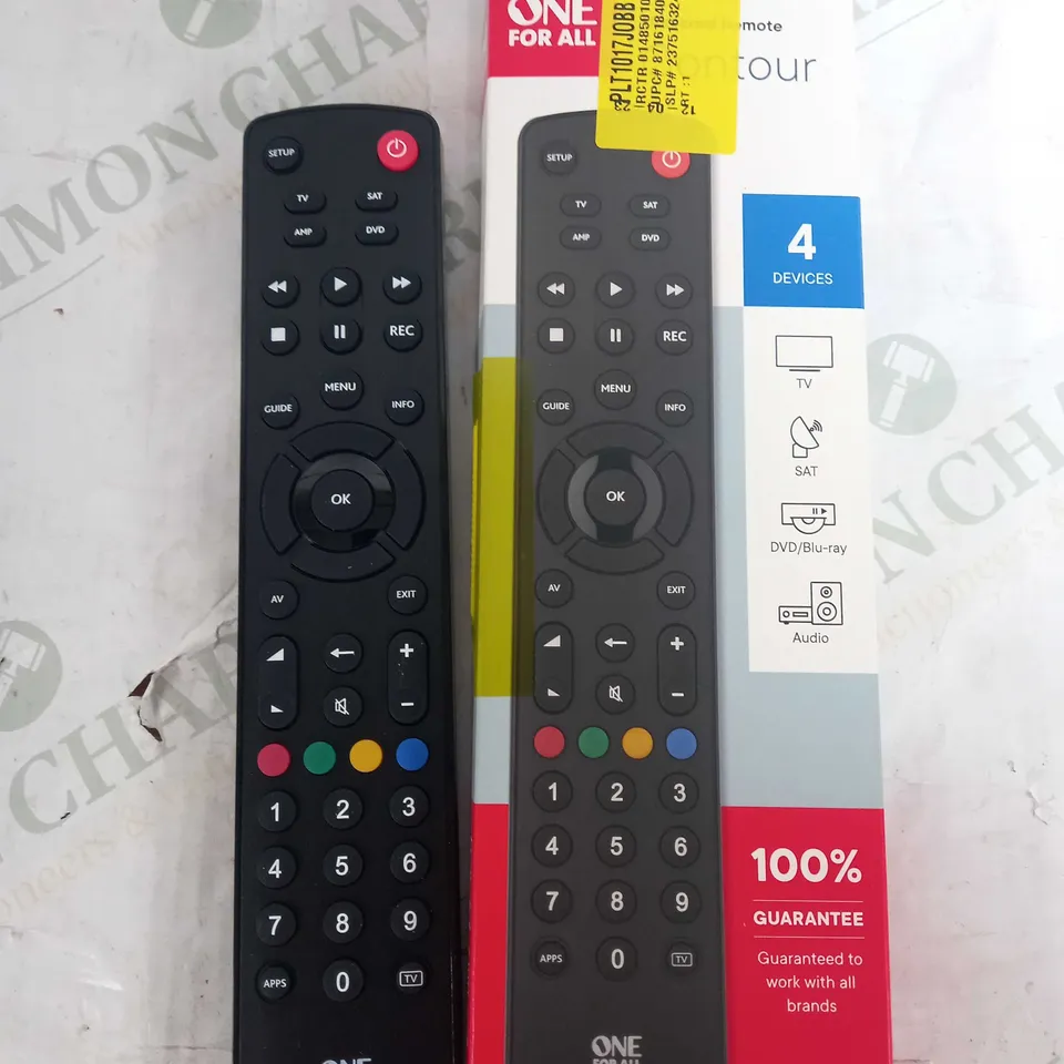 ONE FOR ALL UNIVERSAL REMOTE