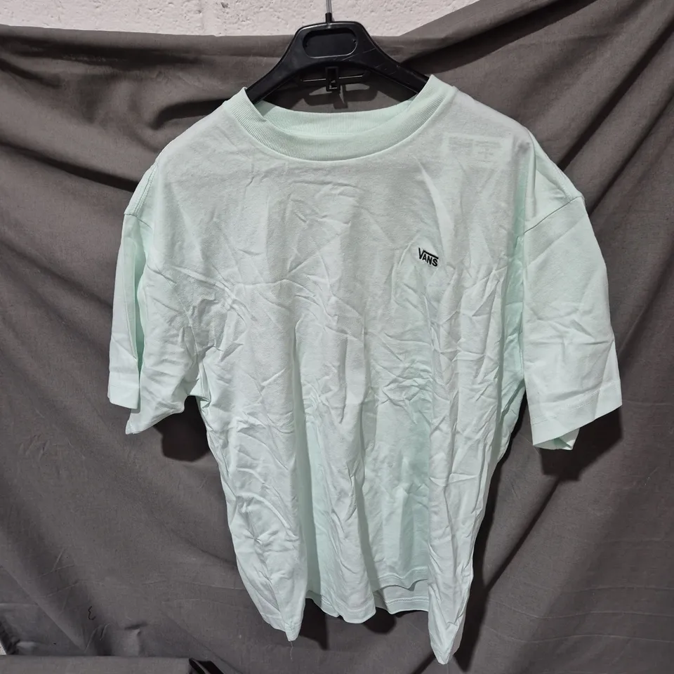 VANS LOOSE FIT T-SHIRT – MINT GREEN – UK M (US MEDIUM)